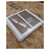 5- Return Air Grille, White, 10 in Max. Duct Height (In.), 10 in Max. Duct Width (In.) 4MJN4