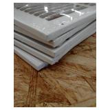 5- Return Air Grille, White, 10 in Max. Duct Height (In.), 10 in Max. Duct Width (In.) 4MJN4