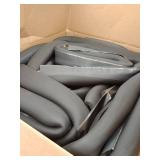 Box of 1/2 in Thick, Pre-Slit/Pre-Glued with Overflap NBR/PVC Pipe Insulation, 6 ft Insulation Length 40PN81