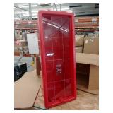 Fire Extinguisher Cabinet - Outdoor Plastic 404K15 DAMAGED