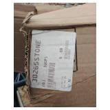 4 Hang and Stack Bin, Stone, 18 in Outside Length, 8 1/4 in Outside Width, 9 in Outside Height 1UGP1