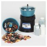 RAYTECH 23090R Vibratory Tumbler System,0.05 cu.ft.