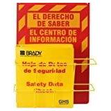 LabelMaster Hazardous Materials Label Identification System Poster, 22 x 26 -LMTH53202