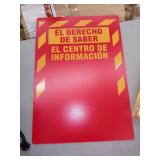 LabelMaster Hazardous Materials Label Identification System Poster, 22 x 26 -LMTH53202