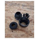 Black Beauty 1-1/2 Strain Relief Cord Connector Straight Model: 2705-TB