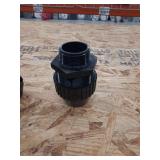 Black Beauty 1-1/2 Strain Relief Cord Connector Straight Model: 2705-TB