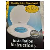 2 Big John Toilet Seats Model: G4586565