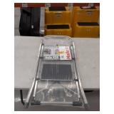 WFX Utility Solomon 2-Step Aluminum Step Stool with 330 lb. Load Capacity, Model: Hailp K30