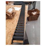 Box With 3 Hubbell HCT16434K Cable Tracks And 4 Hubbell 240V Cord Ends