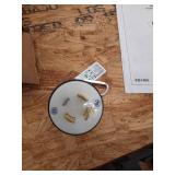 Box With 3 Hubbell HCT16434K Cable Tracks And 4 Hubbell 240V Cord Ends