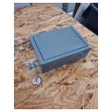 Barska - Safe With Key Lock - Gray