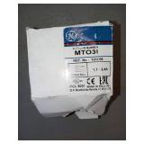 2 General Electric overload relays MTO3A? ?.011 - .017A? MT03A