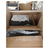 box of miscellaneous items