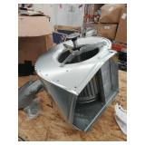 Blower, Galvanized Steel, Double Inlet Forward Curve, Belt Drive, Less Motor 41N516 MISSING PARTS/COVER