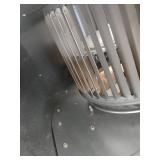 Blower, Galvanized Steel, Double Inlet Forward Curve, Belt Drive, Less Motor 41N516 MISSING PARTS/COVER