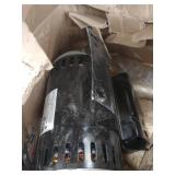 3450 RPM, Single Phase NEMA Air Compressor Motor DAMAGED NOT TESTED