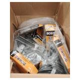 Box of Bostitch 7/32" W x 1" L 18 Ga. Narrow Crown Finish Staples 5000 pk