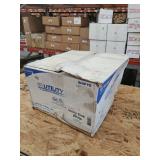 MUSTEE 11 17 in W x 20 in L x 9 1/2 in H, Counter Top, Fiberglass, Utility Sink