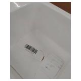 MUSTEE 11 17 in W x 20 in L x 9 1/2 in H, Counter Top, Fiberglass, Utility Sink