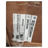 WIEGMANN RHC202008 NEMA 3R 20.0 in H x 20.0 in W x 8.0 in D Wall Mount Enclosure DAMAGED UNABLE TO OPEN