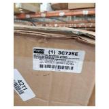 Dayton 3C725E Mtrzd Damper,For Fan Dia. 16",100-240V