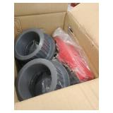 Industrial Grade 4PGC3 Ball Valve, 4 In, Socket/Threaded, PVC