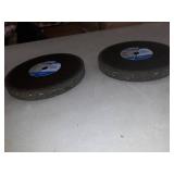 Norton Bluefire 8 X 1 X 5/8 Grinding Wheel 66253388466 Uses S Webs, 2 Sets