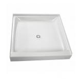 Shower Floor, White, 36" x 36" Sz, 5-7/8" H, MODEL#: 36WL