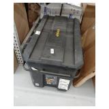 Stanley 037025H 50 Gallon Mobile Chest DAMAGED& MISSING A WHEEL