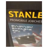 Stanley 037025H 50 Gallon Mobile Chest DAMAGED& MISSING A WHEEL