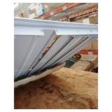 30 in Whole House Fan Economy Ceiling Truss Shutter / Ceiling Shutter, 30 in x 30 in Opening Require. 3C511