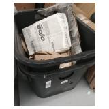 box of miscellaneous items