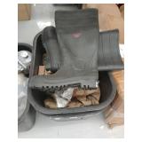 box of miscellaneous items