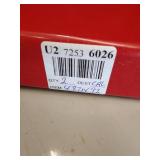 Stack and Nest Container, Red, 14 1/4 inH x 42 1/2 inL x 20 inW, 1EA 487N92