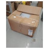 Rubbermaid Cleverstore 95 Quart Clear Plastic Storage Container & Lid, (4 Pack) DAMAGED lids are cracked and broken