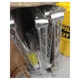 wire shelving unit 18" x 72" x74" USED