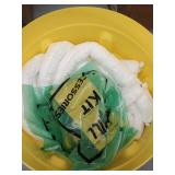 SPILLTECH SPKO-20 Spill Kit,Drum,Oil-Based Liquids,19" H