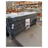 Plano 36"W x 18"D x 74"H 5 Shelf Heavy Duty Plastic Garage Shelving Unit, Dark Grey, 750 lb Capacity