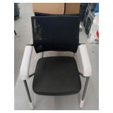 2 Foldable Chairs with Mesh Back