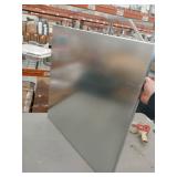 34x34 Galvanized Tray