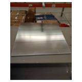34x34 Galvanized Tray