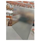 34x34 Galvanized Tray
