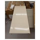 42 in Urinal Screen Urinal Partition, Baked Enamel Steel Damaged