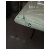 42 in Urinal Screen Urinal Partition, Baked Enamel Steel Damaged