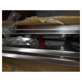 Wire Shelving Unit: 48 in x 24 in x 70 in, Dry, Split Sleeve, 4, (4) Swivel I