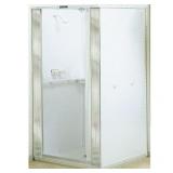 MUSTEE 80 Free Standing Shower Stall 74-3/4"x32