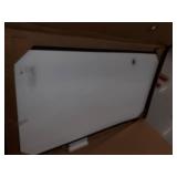 Quartet Standard Magnetic Whiteboard, 5 x 3 Feet, Black Aluminum Frame (SM535B)