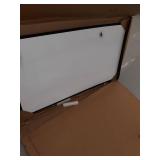 Quartet Standard Magnetic Whiteboard, 5 x 3 Feet, Black Aluminum Frame (SM535B)