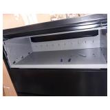 Hirsh 36-in Wide HL10000 Series 4 Drawer Lateral File Cabinet with Roll-out Shelves, Black