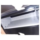 Hirsh 36-in Wide HL10000 Series 4 Drawer Lateral File Cabinet with Roll-out Shelves, Black